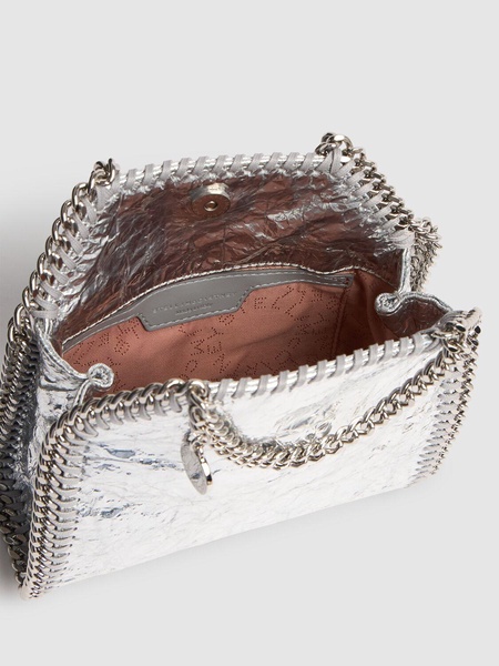 Tiny Falabella crackled metallic bag