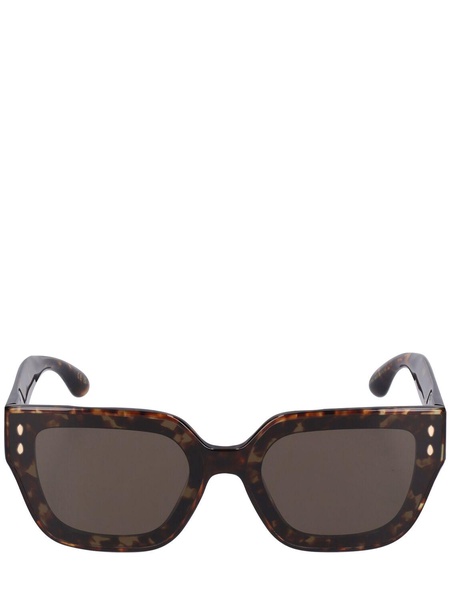 Maxi temple squared acetate sunglasses