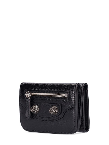 Le Cagole mini leather wallet