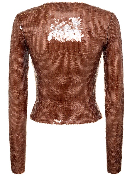 LVR Exclusive Solaris sequined top