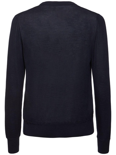 Adrien Brody cashmere crewneck sweater