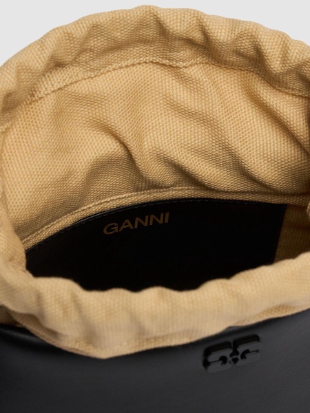 Ganni Bou Bucket recycled leather bag