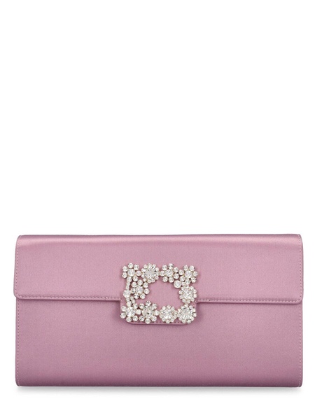 LVR Exclusive satin envelope clutch