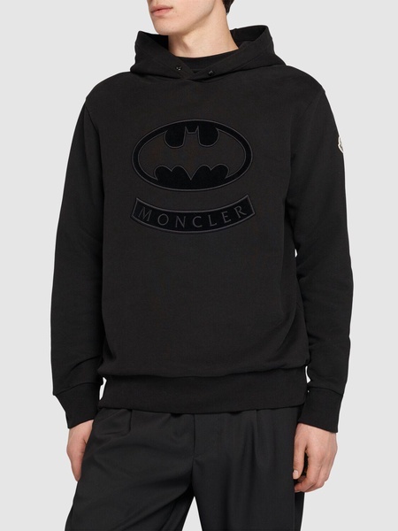 Batman logo cotton sweatshirt