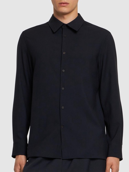 Beto fluid wool shirt