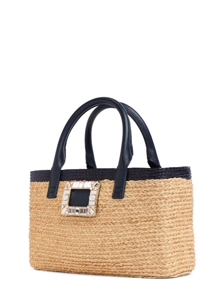 Small Skate raffia shopping bag