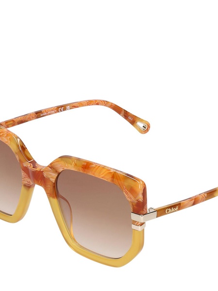 West butterfly bio-acetate sunglasses