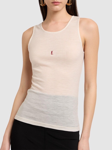 Wool tank top