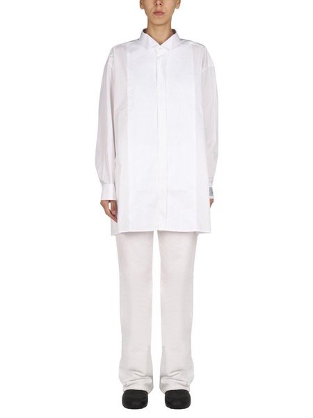 Raf Simons Logo Patch Shirt in White