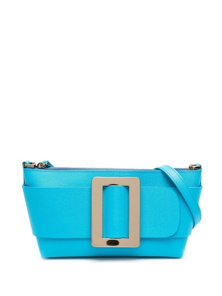 Boyy Buckle Pouchette Leather Handbag