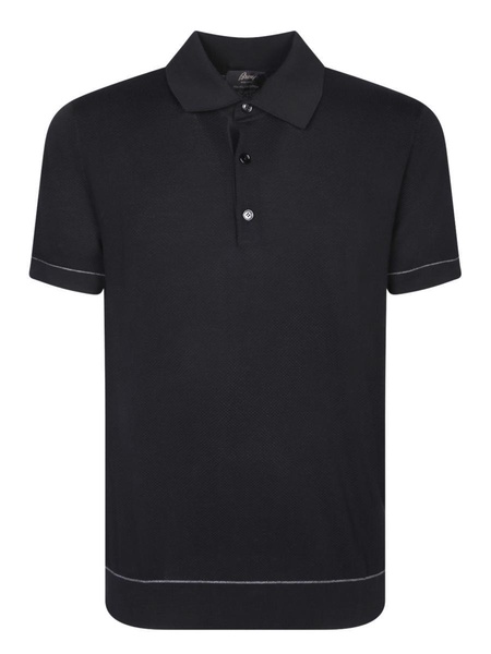 Sea Island Black Polo Shirt