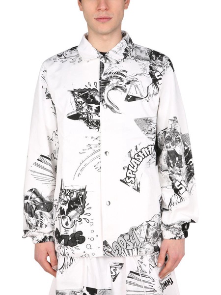 Comme De Garcons X Christian Marclay Shirt Jacket