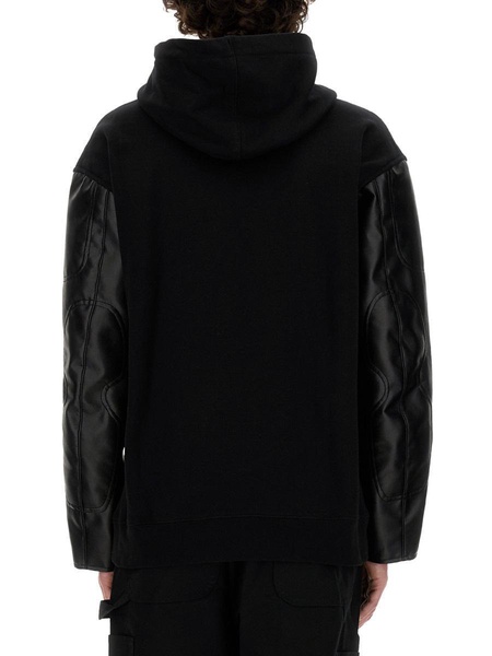 Junya Watanabe X Flap Sweatshirt in Black