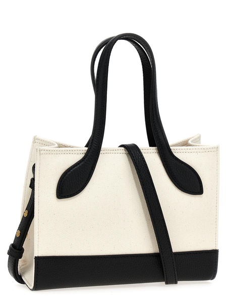 Bar Keep On Shopper Tote Bag White/Black