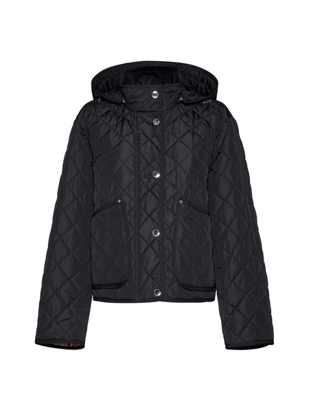 Burberry Quilted Hooded Jacket