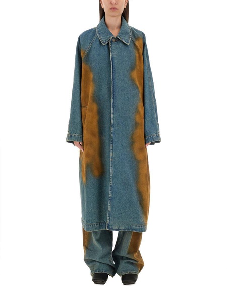 Uma Wang Coat "Carlo" in Blue