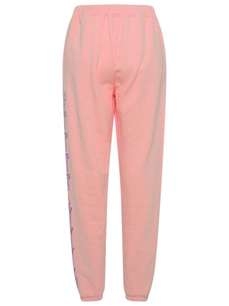 Aries Pink Cotton Column Pants