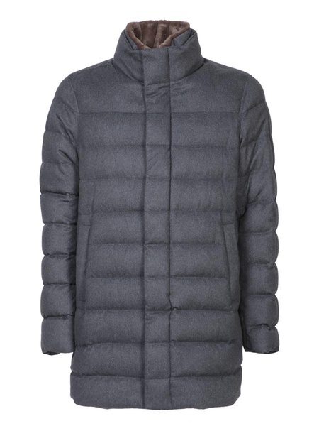 Herno High-Neck Long-Sleeved Padded Coat