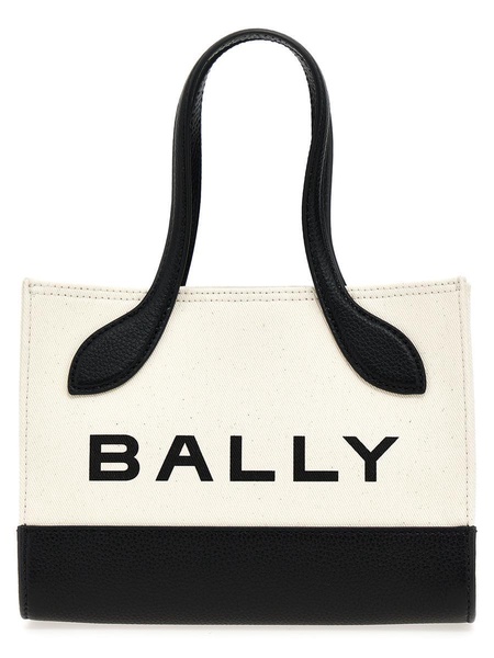 Bar Keep On Shopper Tote Bag White/Black