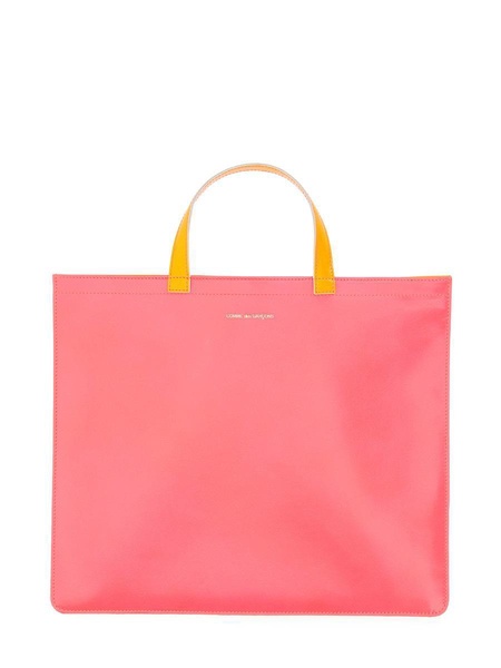 Super Fluo Leather Tote Bag