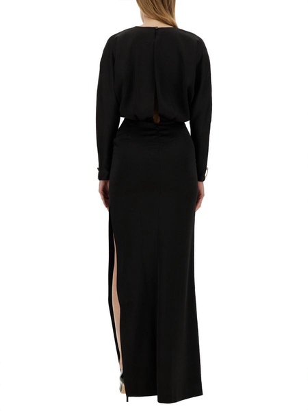 Genny Long Dress in Black