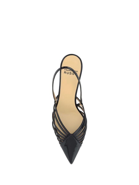 Francesco Russo Sandals in Black