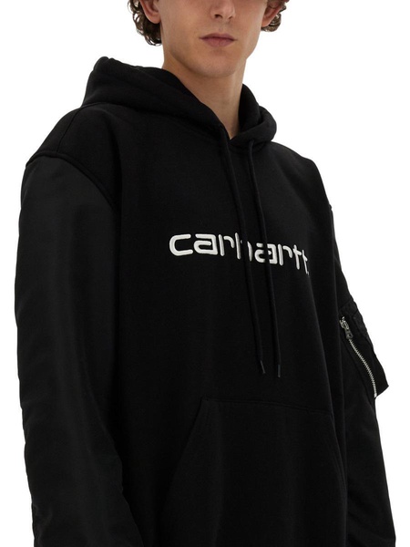 Junya Watanabe X Carhartt Sweatshirt in Black