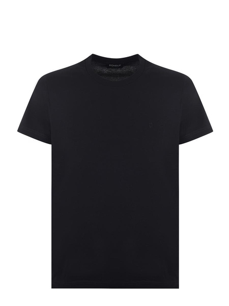 Dondup  Cotton T-Shirt in Black