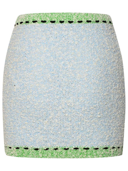 GCDS CLOCK KNIT SKIRT