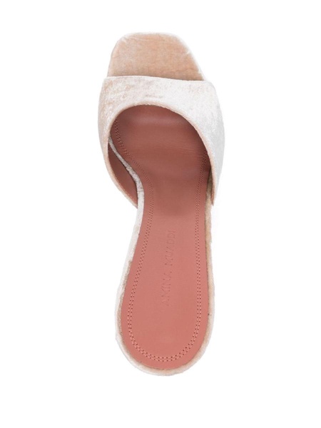 Amina Muaddi Women Lupita Velvet Mules