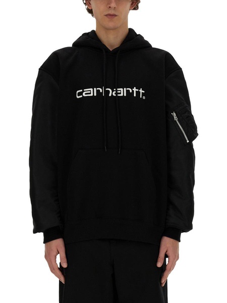 Junya Watanabe X Carhartt Sweatshirt in Black