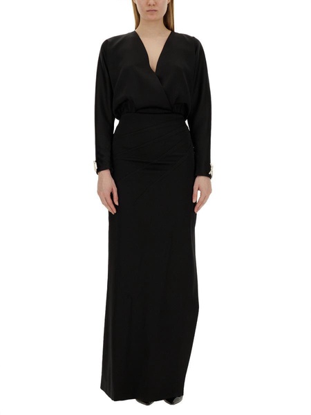 Genny Long Dress in Black