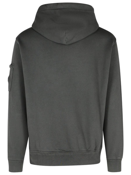 C.P. Company Gray Cotton Sweatshirt Men