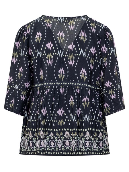 Ba&Sh Blouse With Scarf Style Print