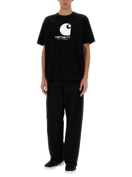 Junya Watanabe X Carhartt Wip Logo Tag Trousers