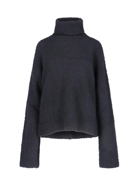 "Curly" High neck sweater