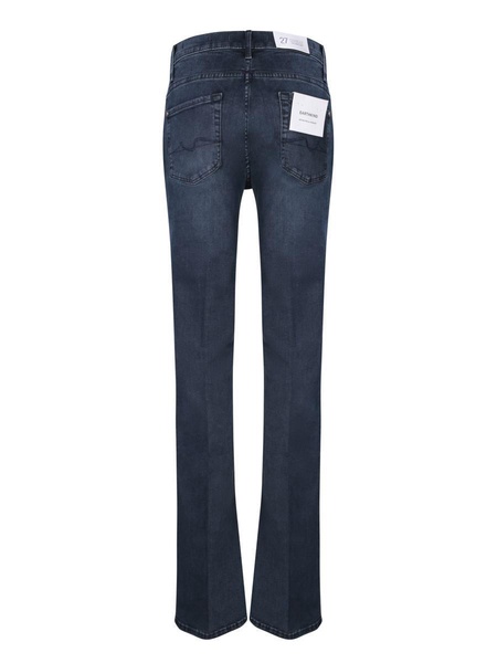 Slim Bootcut Blue Jeans