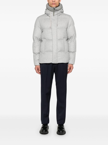 Herno High-Neck Drawstring Bomber Jacket