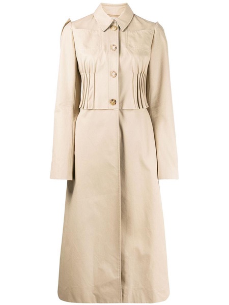 Nina Ricci Overcoat Clothing in U1616 Sand