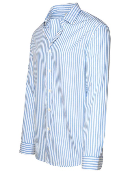 Altea 'Scott' Light Blue Lyocell Shirt