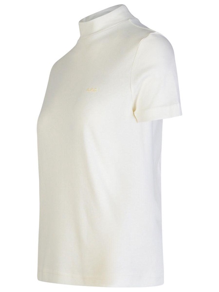 'caroll' White Cotton T-shirt