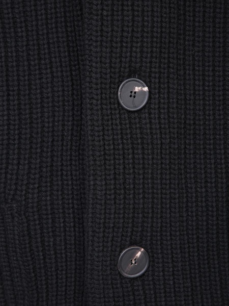 Black Shawl Cardigan