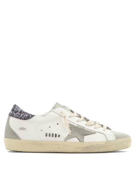 Golden Goose White Leather Superstar Sneakers