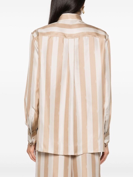 Fendi Pequin Striped Shirt Clothing