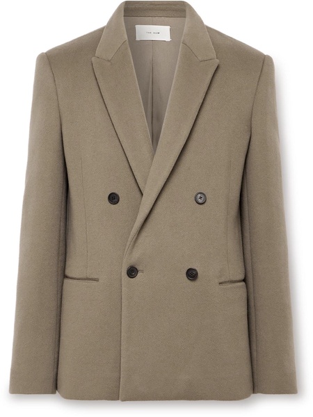 Wilson Double-Breasted Cashmere Blazer