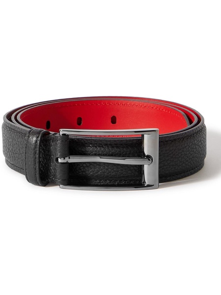 3cm Full-Grain Leather Belt