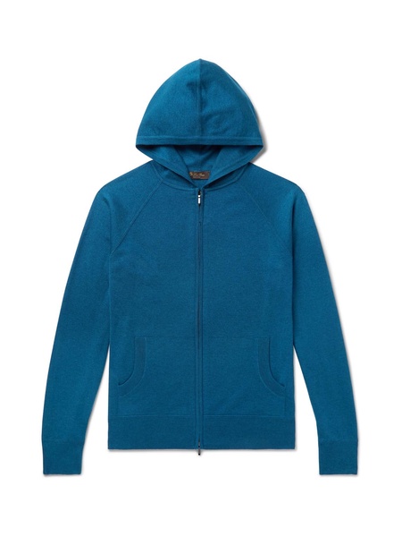 Portland Cashmere and Silk-Blend Zip-Up Hoodie