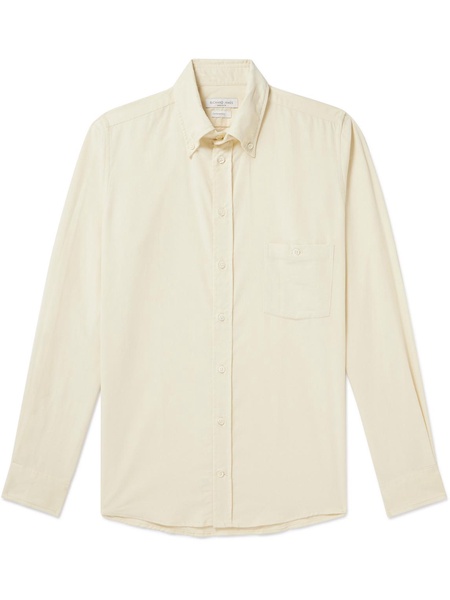 Button-Down Collar Cotton-Corduroy Shirt