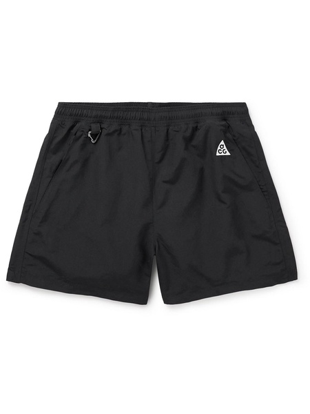 ACG Reservoir Goat Straight-Leg Logo-Embroidered Nylon Shorts