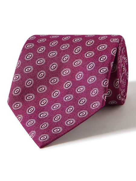 8.5cm Silk-Jacquard Tie